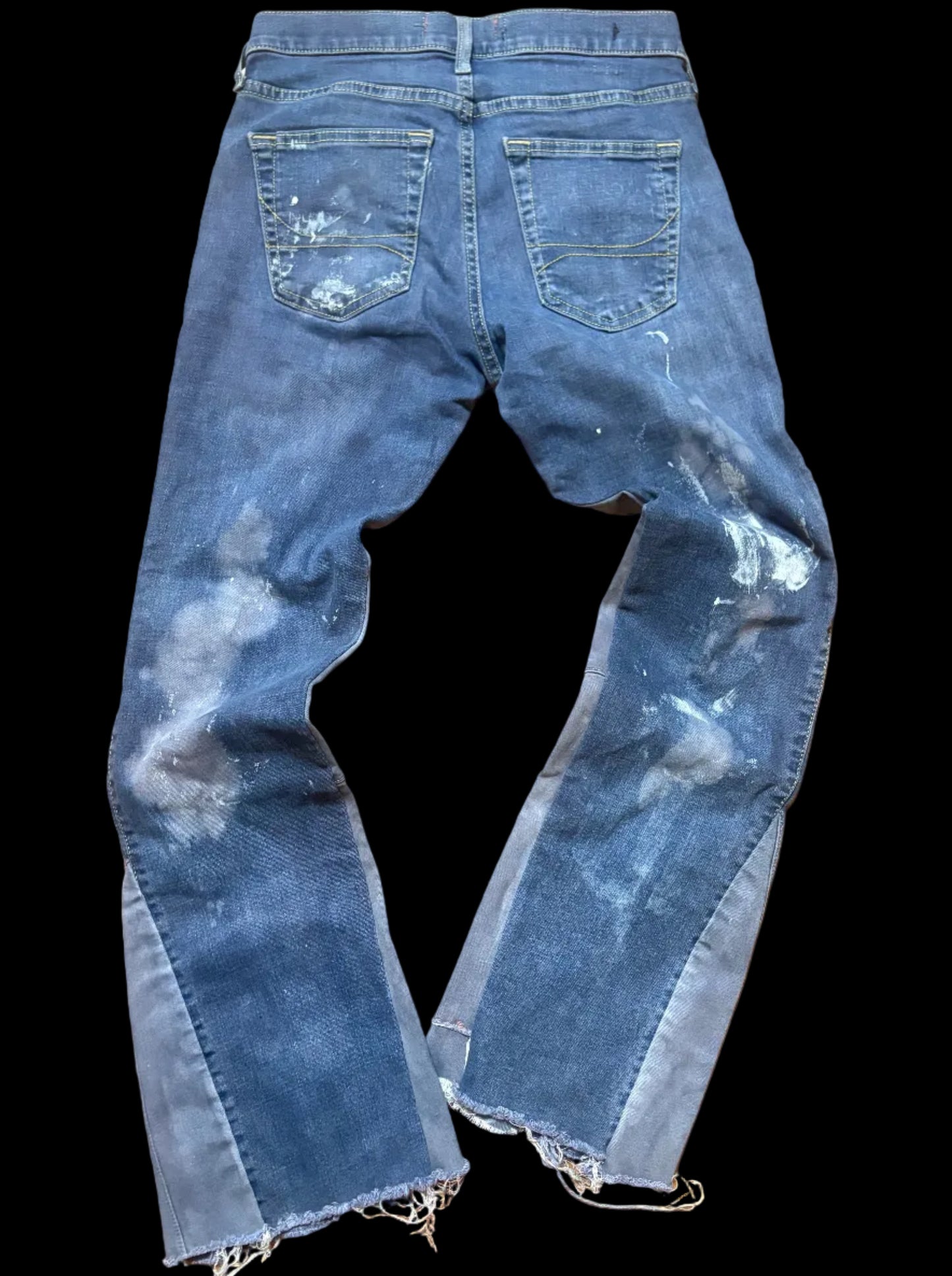 Antixrock Distressed Flared Denim