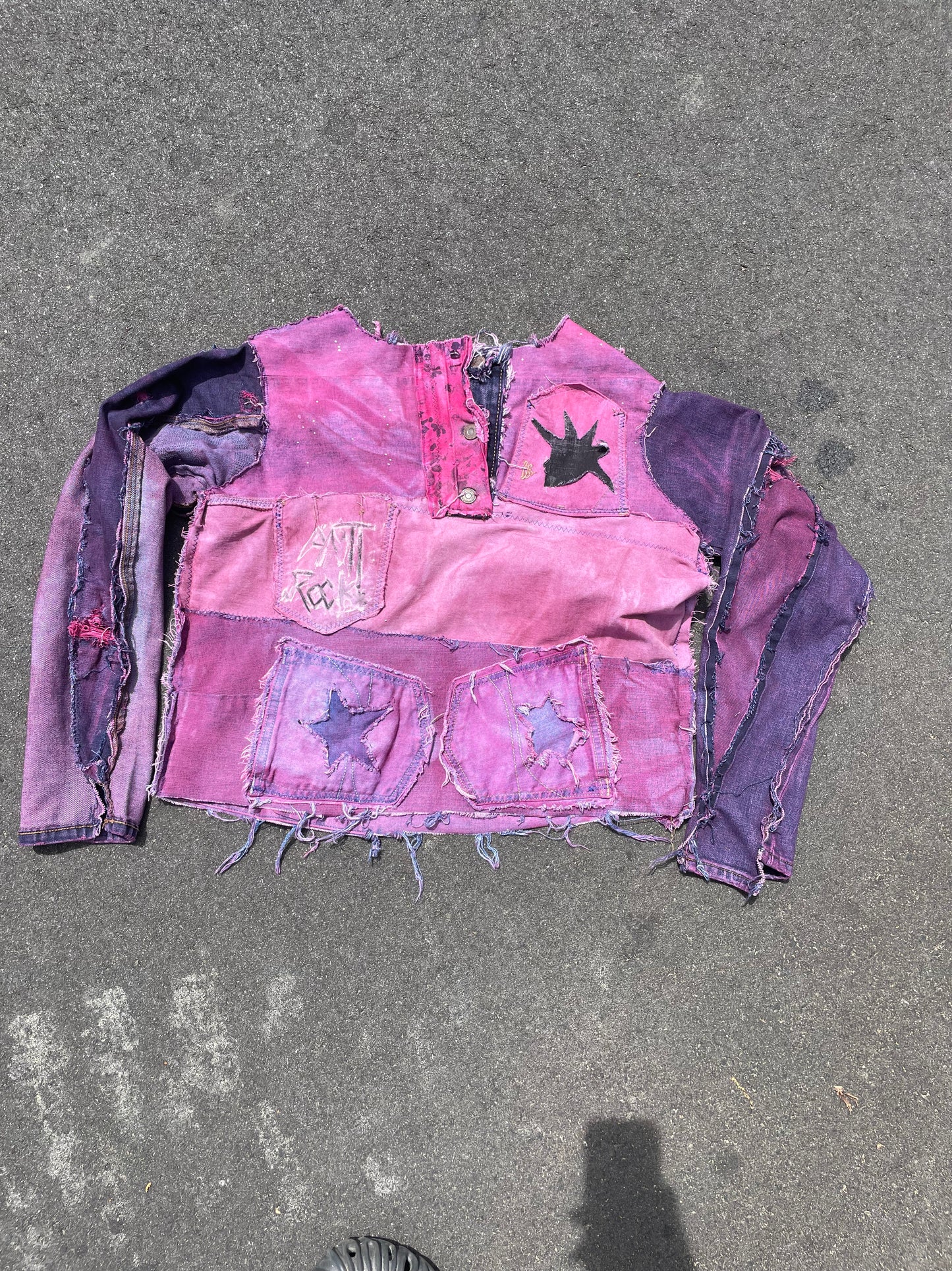 ANTIXROCK DENIM SWEATER