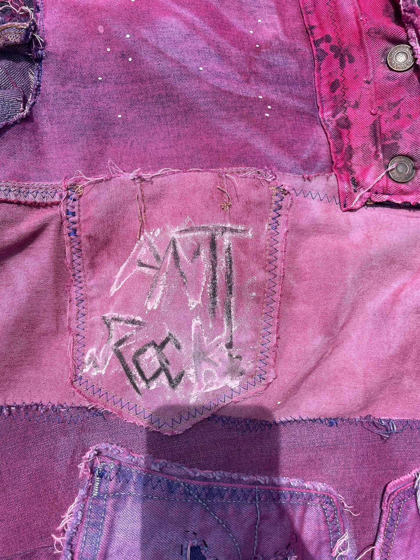 ANTIXROCK DENIM SWEATER