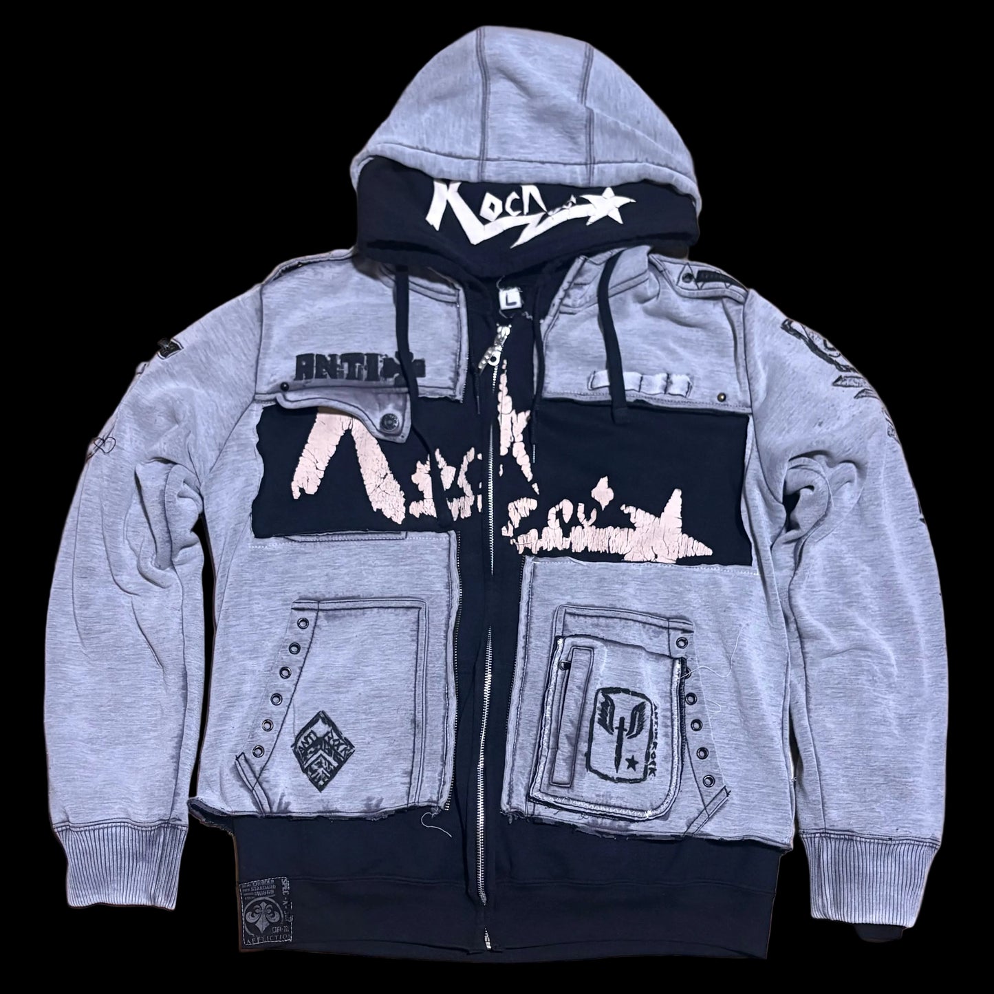 Affliction x Antixrock Zip-Up