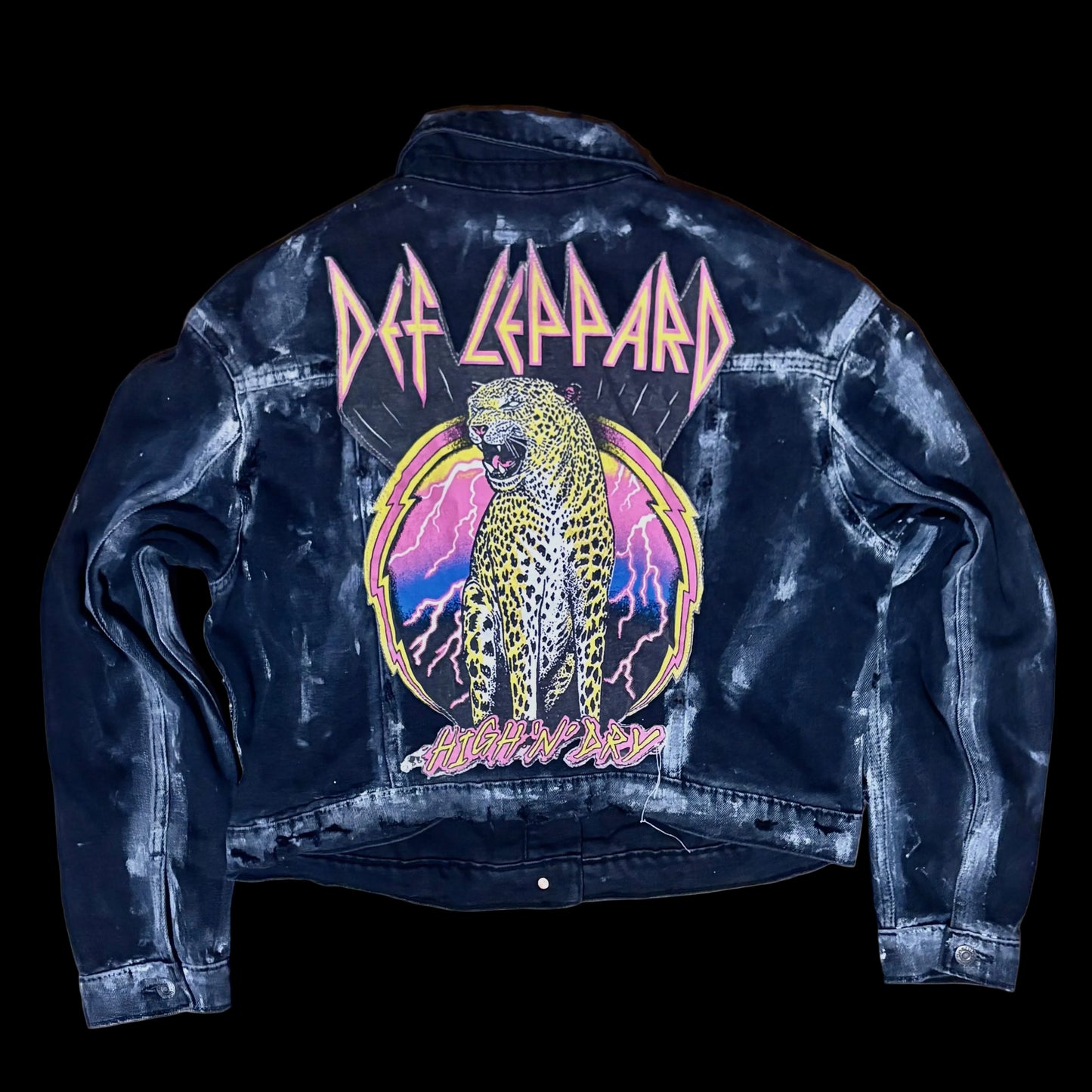 Def Zeppard Denim Jacket