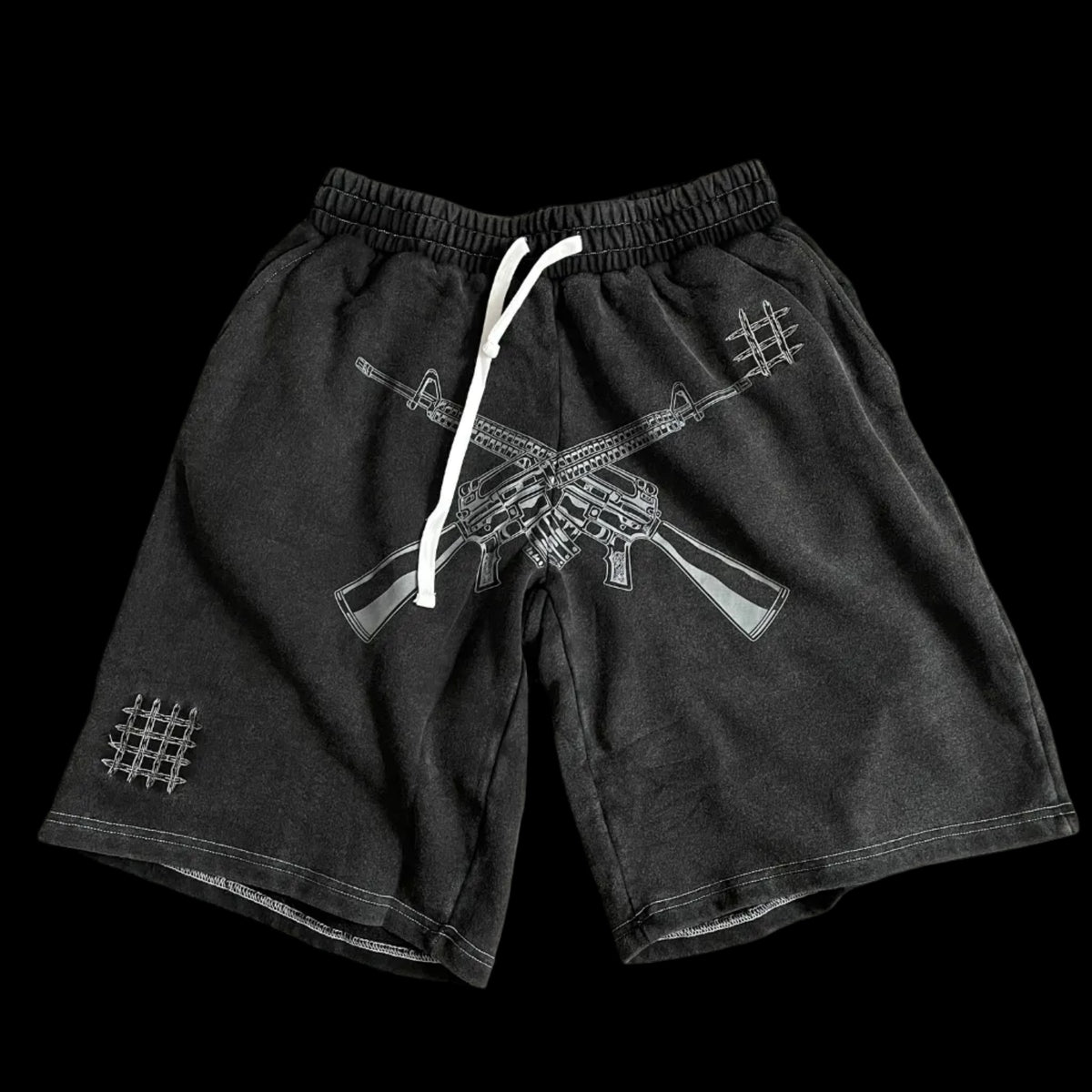Black AR Shorts
