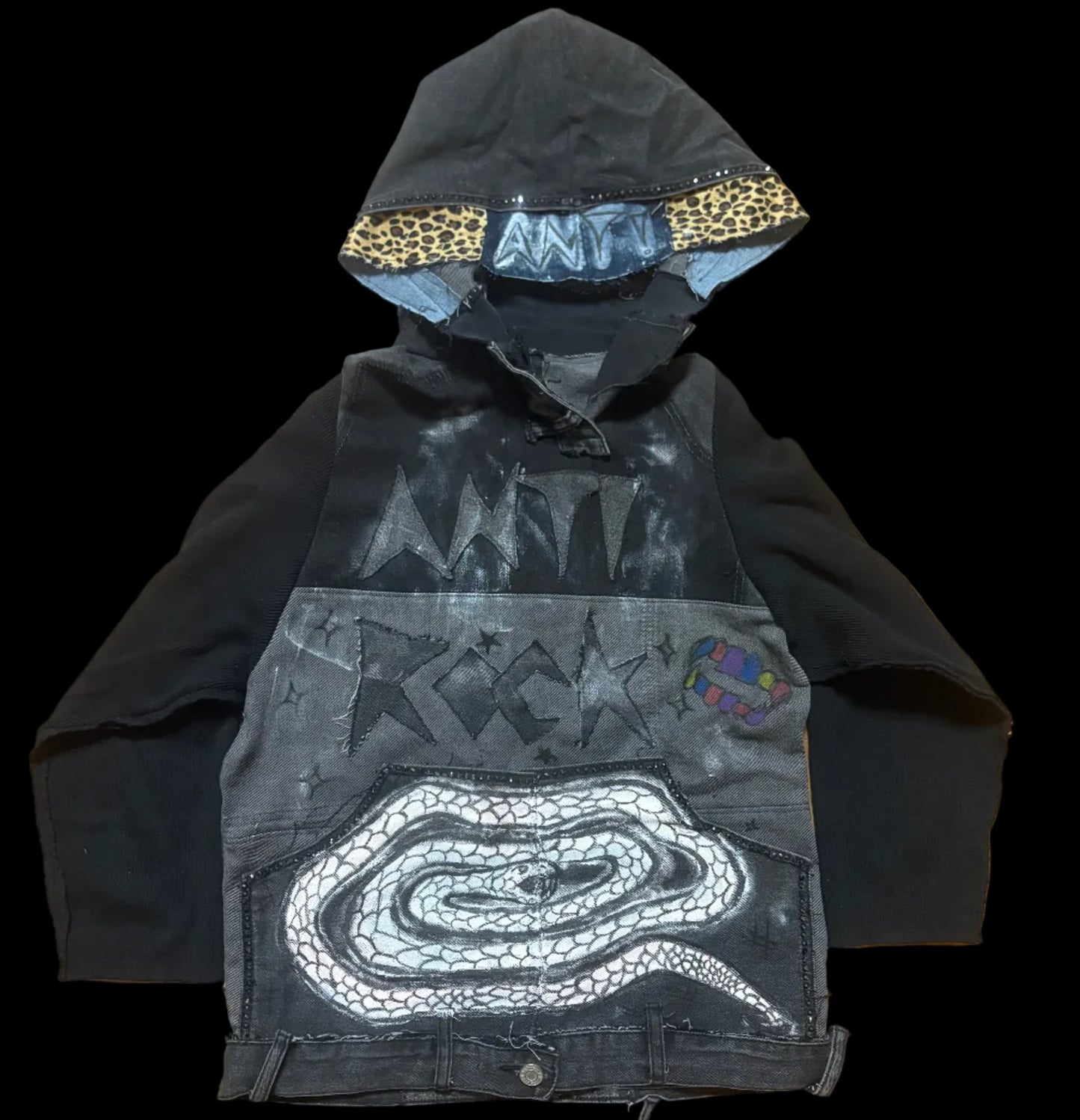 Antixrock Denim Pullover