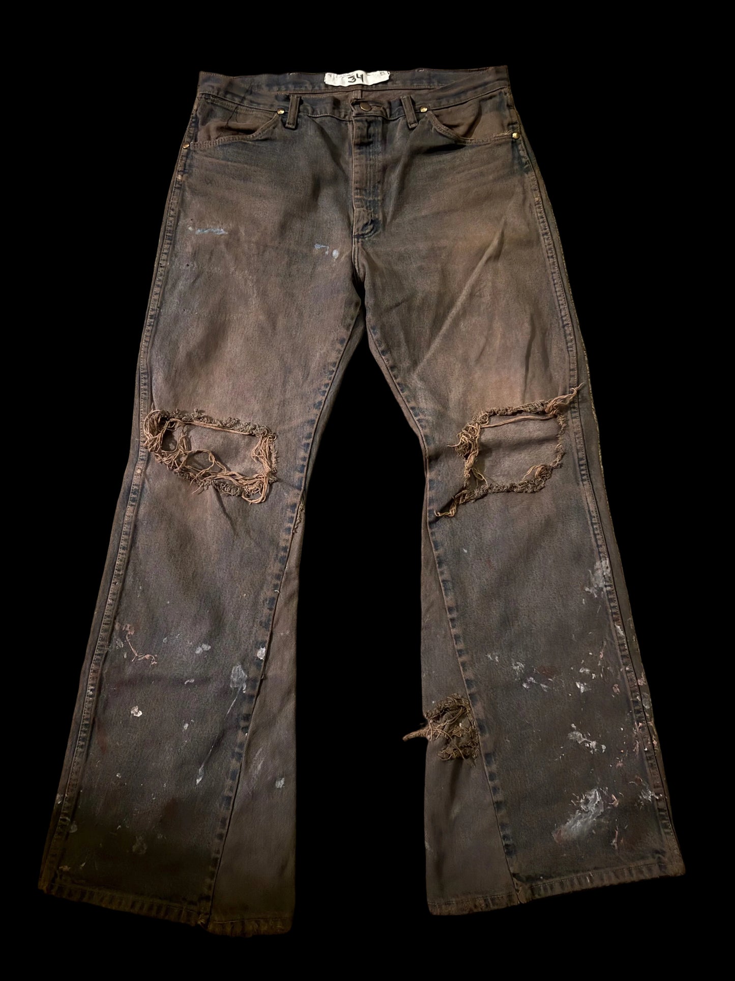 Rusty Flared Denim
