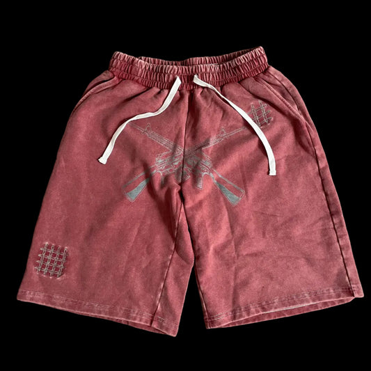 Red AR Shorts