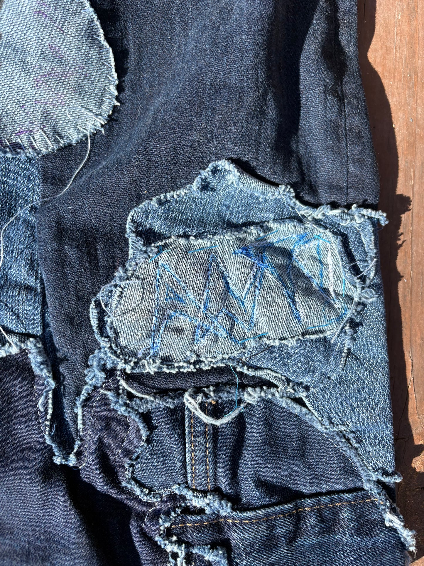 ANTI X TR PATCHWORK FLARES
