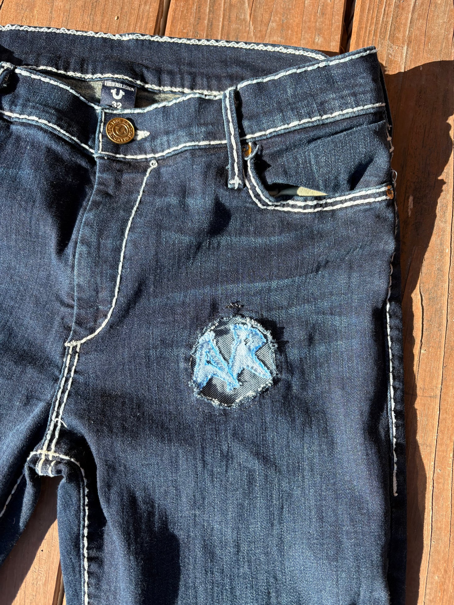ANTI X TR PATCHWORK FLARES