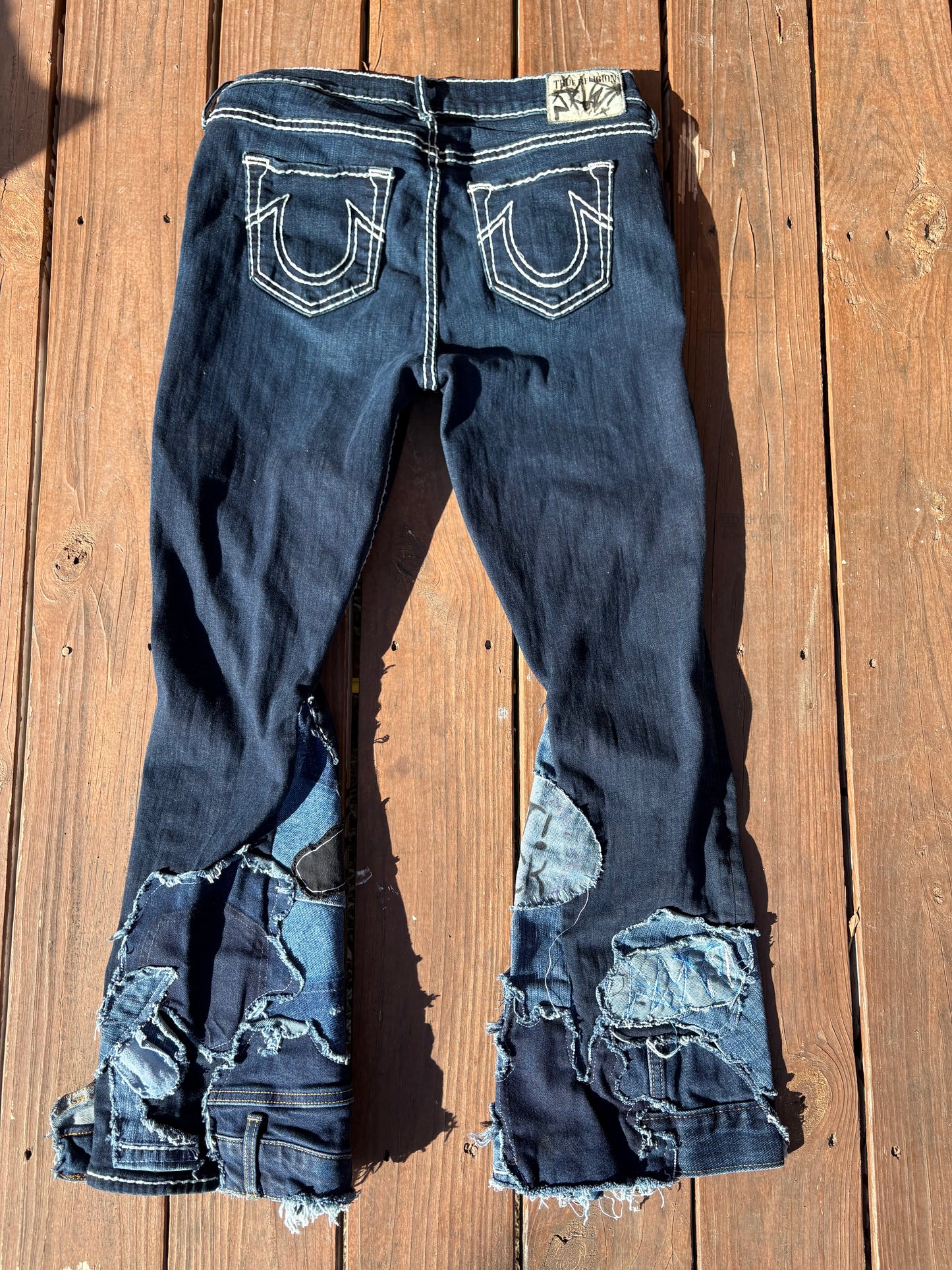 ANTI X TR PATCHWORK FLARES